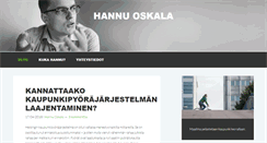 Desktop Screenshot of hannuoskala.fi